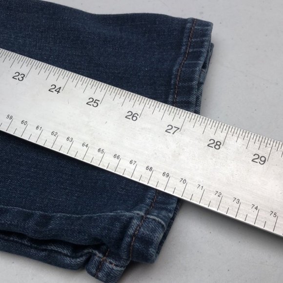 VINTAGE LEVIS SLIGHT CURVE STRAIGHT JEANS 4/27x28 😎 - Picture 9 of 9